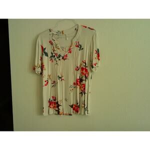 CHIC FLOWER LADIES 2XL SHIRT
